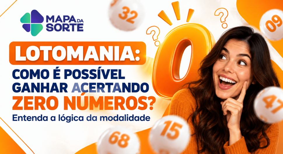Lotomania: como é possível ganhar acertando zero números? Entenda a lógica da modalidade