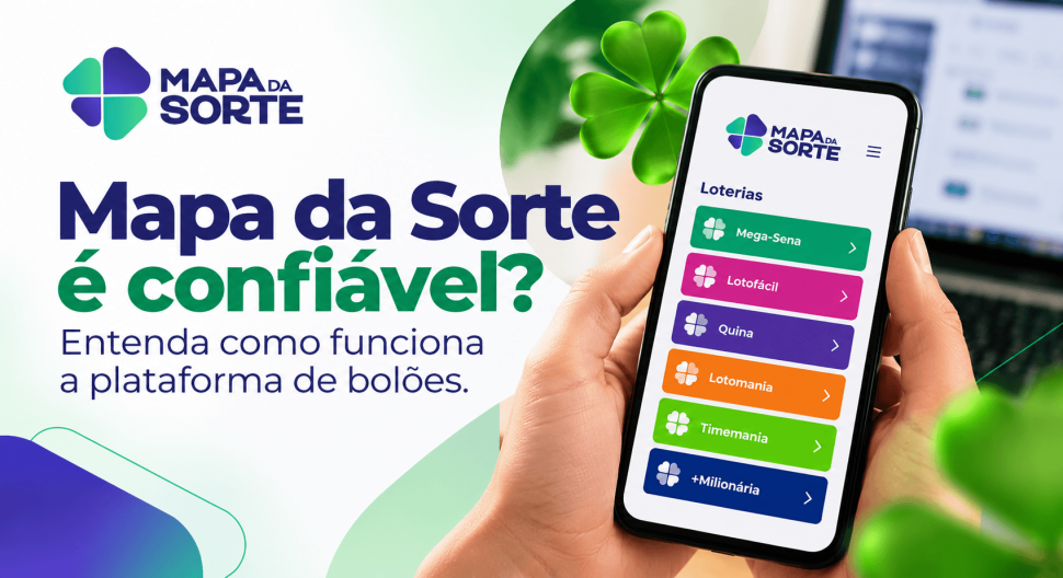 Mapa da Sorte é confiável? Entenda como funciona a plataforma de bolões.